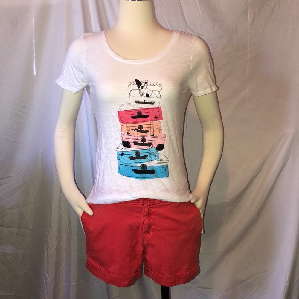 Elle top & Elle shorts outfit